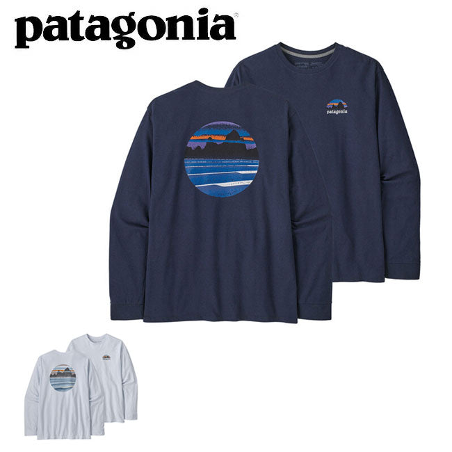 Patagonia パタゴニア M's L/S Skyline Stencil Responsibili-Tee メンズロングスリーブスカイラインステンシルレスポンシビリティー 37679