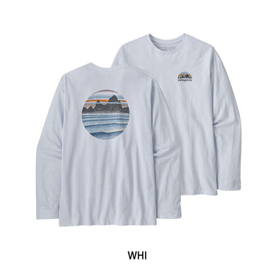 Patagonia パタゴニア M's L/S Skyline Stencil Responsibili-Tee メンズロングスリーブスカイラインステンシルレスポンシビリティー 37679