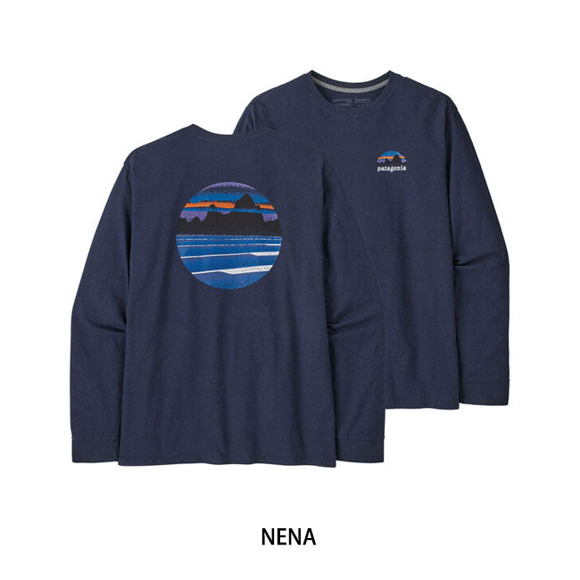Patagonia パタゴニア M's L/S Skyline Stencil Responsibili-Tee メンズロングスリーブスカイラインステンシルレスポンシビリティー 37679