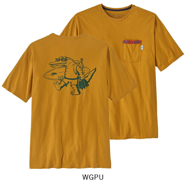 Patagonia パタゴニア M's Water People Organic Pocket T-Shirt メンズウォーターピープルオーガニックポケットティーシャツ 37734