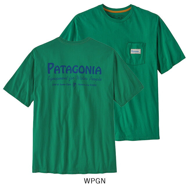 Patagonia パタゴニア M's Water People Organic Pocket T-Shirt メンズウォーターピープルオーガニックポケットティーシャツ 37734