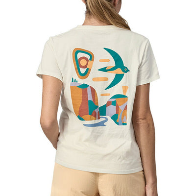 Patagonia パタゴニア W's Granite Swift Organic T-Shirt ウィメンズグラナイトスイフトオーガニックティーシャツ 37736