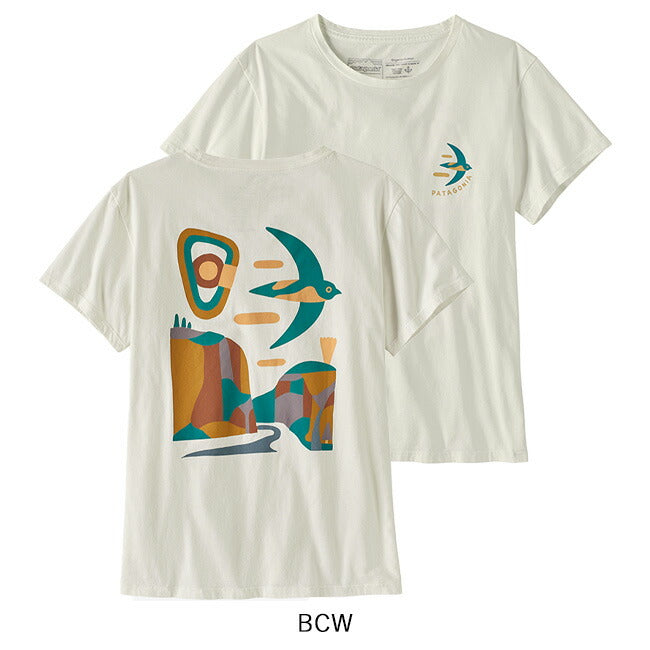 Patagonia パタゴニア W's Granite Swift Organic T-Shirt ウィメンズグラナイトスイフトオーガニックティーシャツ 37736