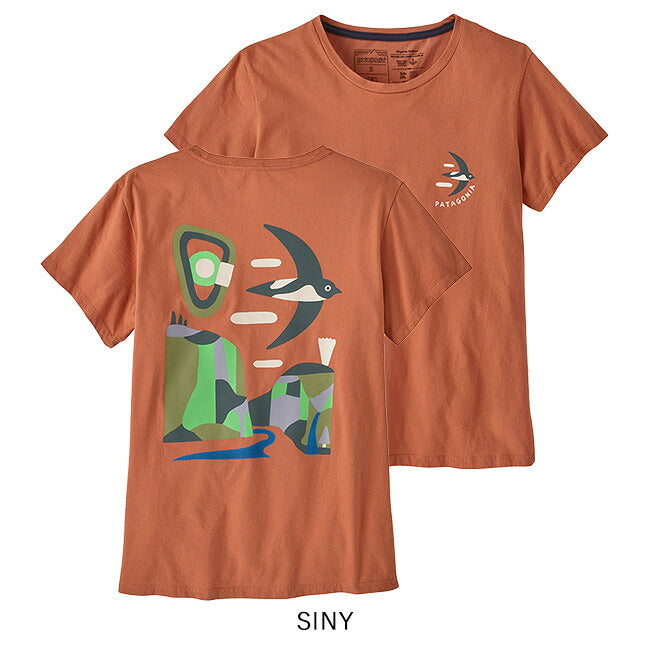 Patagonia パタゴニア W's Granite Swift Organic T-Shirt ウィメンズグラナイトスイフトオーガニックティーシャツ 37736
