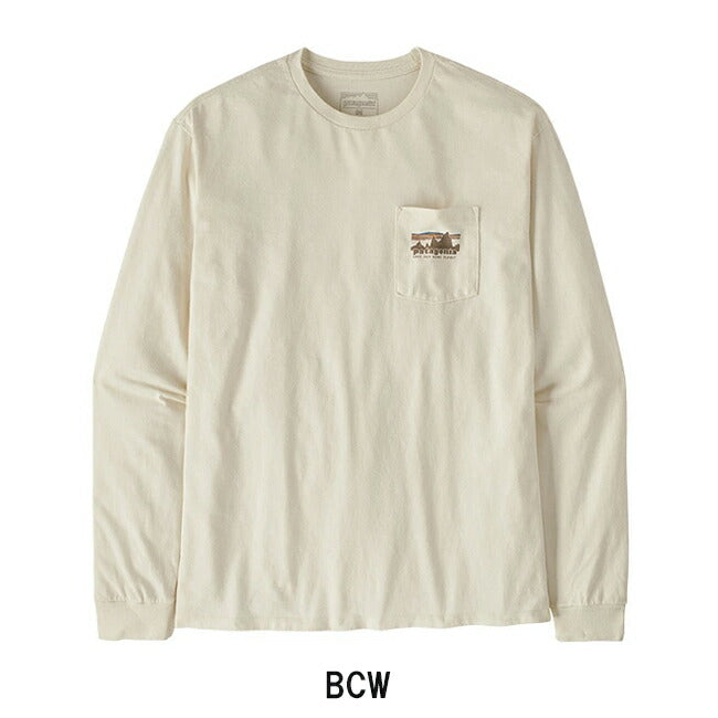 Patagonia パタゴニア M's L/S '73 Skyline Pocket Responsibili-Tee メンズロングスリーブ73スカイラインポケットレスポンシビリティー 37743