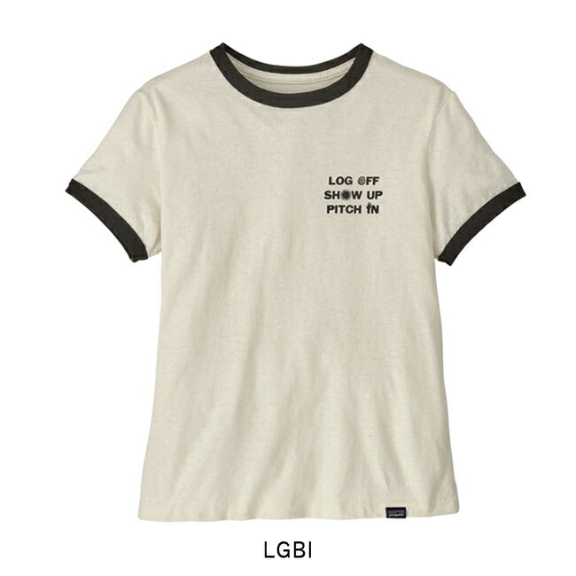 Patagonia パタゴニア W's CTA Ringer Responsibili-Tee ウィメンズCTAリンガーレスポンシビリティー 37750