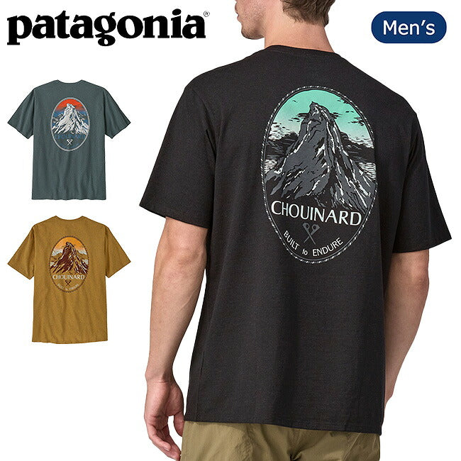 Patagonia パタゴニア M's Chouinard Crest Pocket Responsibili-Tee メンズシュイナードクレストポケットレスポンシビリティー 37770