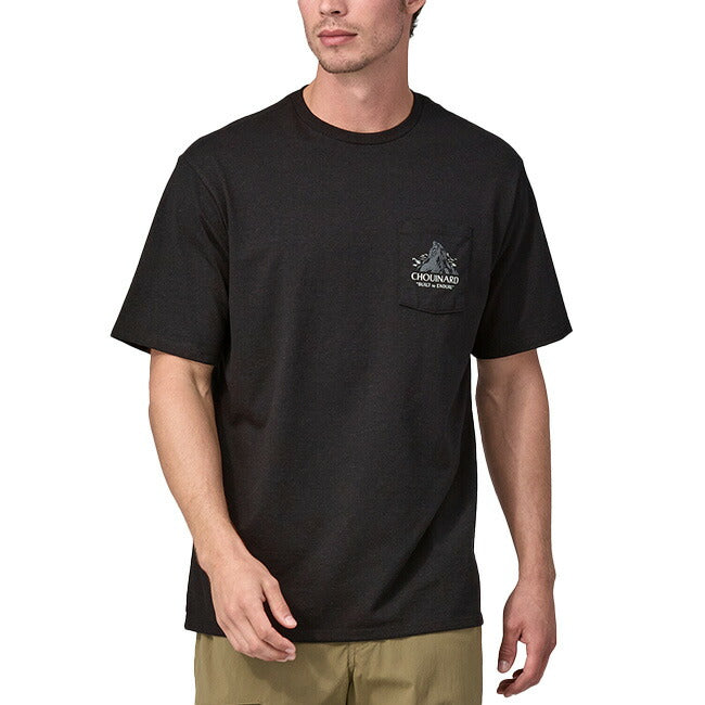 Patagonia パタゴニア M's Chouinard Crest Pocket Responsibili-Tee メンズシュイナードクレストポケットレスポンシビリティー 37770