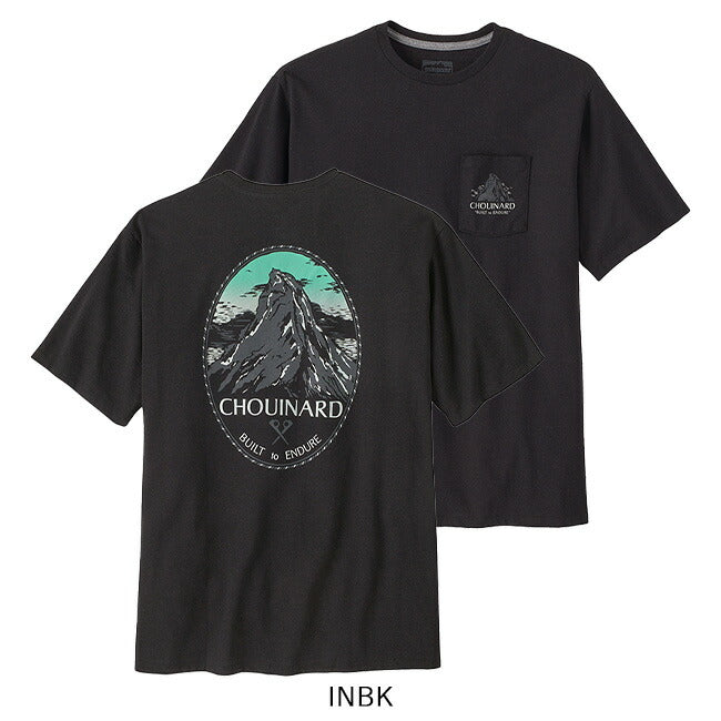 Patagonia パタゴニア M's Chouinard Crest Pocket Responsibili-Tee メンズシュイナードクレストポケットレスポンシビリティー 37770