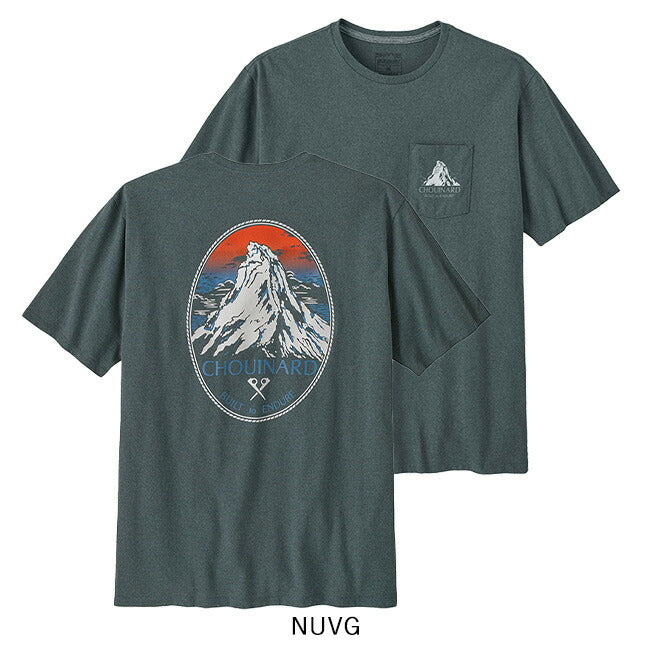 Patagonia パタゴニア M's Chouinard Crest Pocket Responsibili-Tee メンズシュイナードクレストポケットレスポンシビリティー 37770