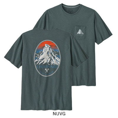 Patagonia パタゴニア M's Chouinard Crest Pocket Responsibili-Tee メンズシュイナードクレストポケットレスポンシビリティー 37770