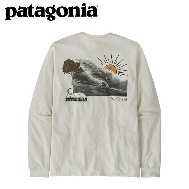 patagonia パタゴニア M's L/S Earthsuits Responsibili-Tee メンズロングスリーブアーススーツレスポンシビリティー 37782