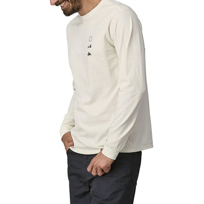 patagonia パタゴニア M's L/S Earthsuits Responsibili-Tee メンズロングスリーブアーススーツレスポンシビリティー 37782