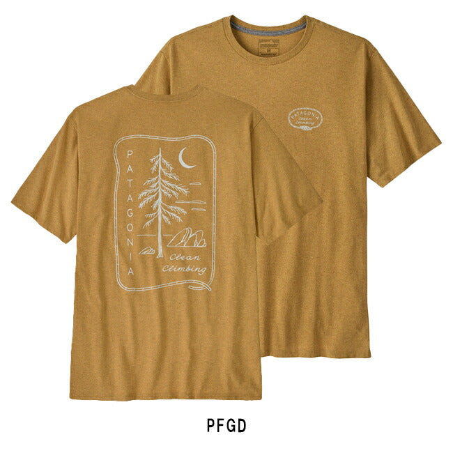 Patagonia パタゴニア M's Clean Climb Roots Responsibili-Tee メンズクリーンクライムルーツレスポンシビリティー 37795