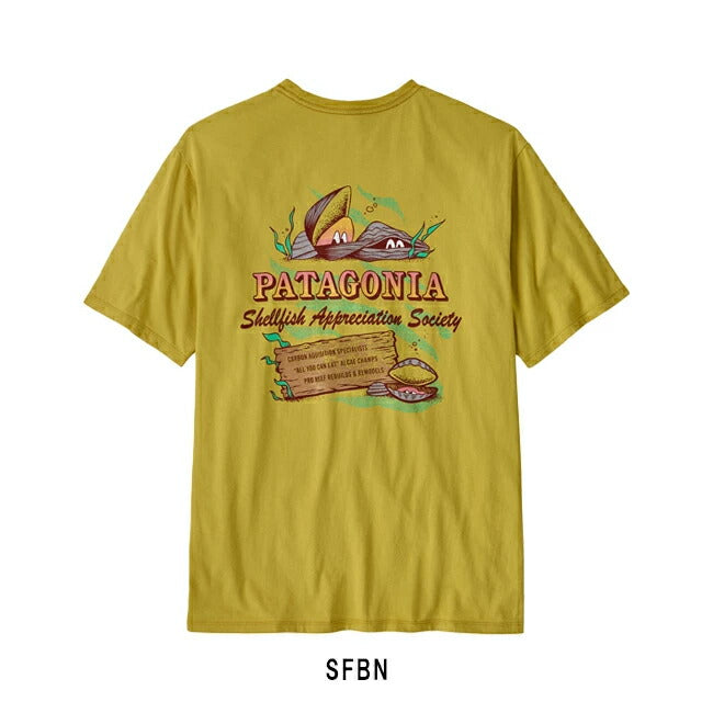 Patagonia パタゴニア M's Aquatic Action Organic T-Shirt メンズアクアティックアクションオーガニックTシャツ 37801