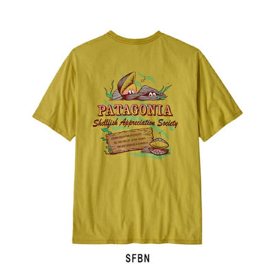 Patagonia パタゴニア M's Aquatic Action Organic T-Shirt メンズアクアティックアクションオーガニックTシャツ 37801