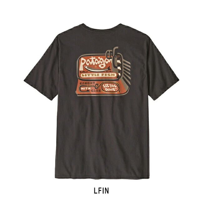 Patagonia パタゴニア M's Aquatic Action Organic T-Shirt メンズアクアティックアクションオーガニックTシャツ 37801