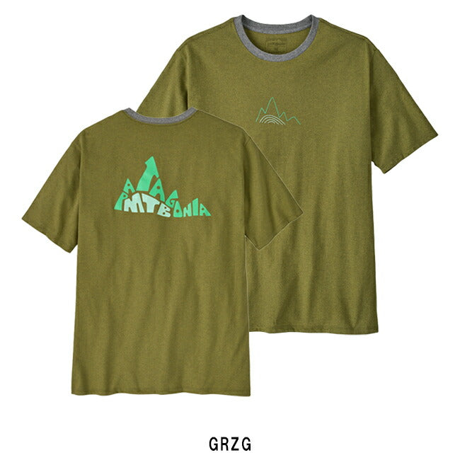 Patagonia パタゴニア M's Berm Logo Responsibili-Tee メンズバームロゴレスポンシビリティー 37803