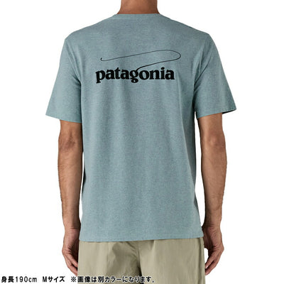 Patagonia パタゴニア M's Casting Logo Responsibili-Tee メンズキャスティングロゴレスポンシビリティー 37811