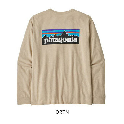 Patagonia パタゴニア M's L/S P-6 Logo Responsibili-Tee メンズロングスリーブP-6ロゴレスポンシビリティー 38518
