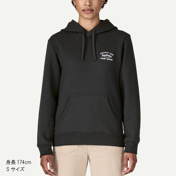 美品 パタゴニア ホーム・ウォーター・トラウト・アップライザル・フーディ L Home Water Trout Uprisal Hoody ホームウォータートラウトアップ