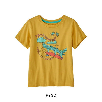 patagonia パタゴニア ベビー リジェネラティブ オーガニック サーティファイド コットン グラフィック Tシャツ 60388