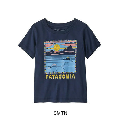 patagonia パタゴニア ベビー リジェネラティブ オーガニック サーティファイド コットン グラフィック Tシャツ 60388