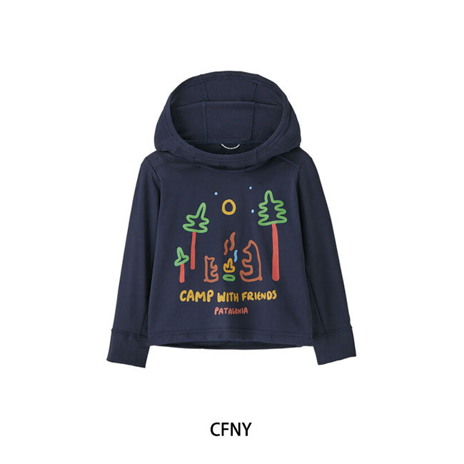 Patagonia パタゴニア Baby Cap SW Hoody ベビーキャプリーンシルクウェイトフーディ 61256
