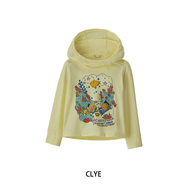 Patagonia パタゴニア Baby Cap SW Hoody ベビーキャプリーンシルクウェイトフーディ 61256