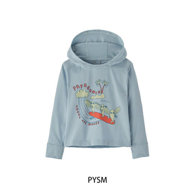 Patagonia パタゴニア Baby Cap SW Hoody ベビーキャプリーンシルクウェイトフーディ 61256