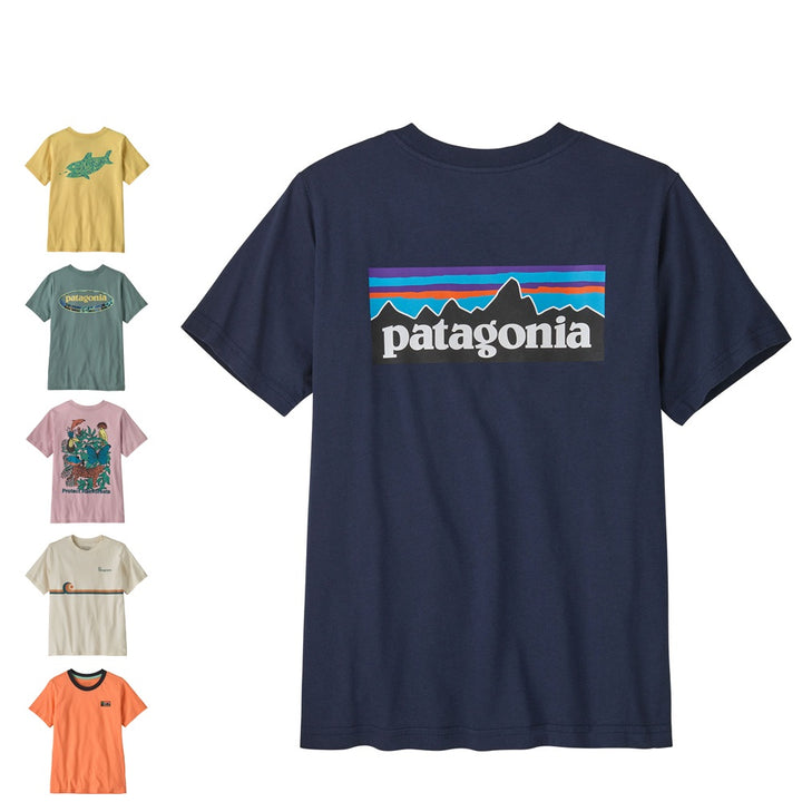 patagonia - キッズグラフィックTシャツ 62146｜Tシャツ | アウトドア