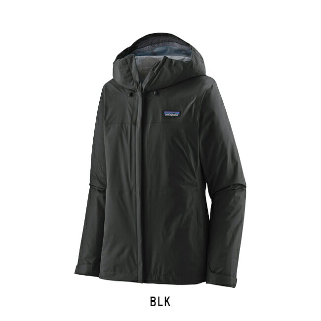 パタゴニアウィメンズトレントシェル　ブラック PATAGONIA (パタゴニア) W's Torrentshell 3L Rain Jkt / ウィメンズ