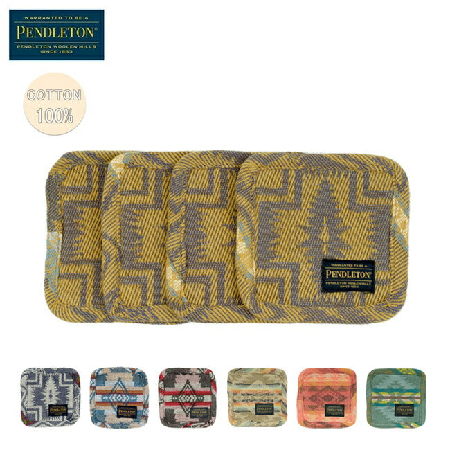 PENDLETON ペンドルトン スクエアコースターバインディング4P 19802126
