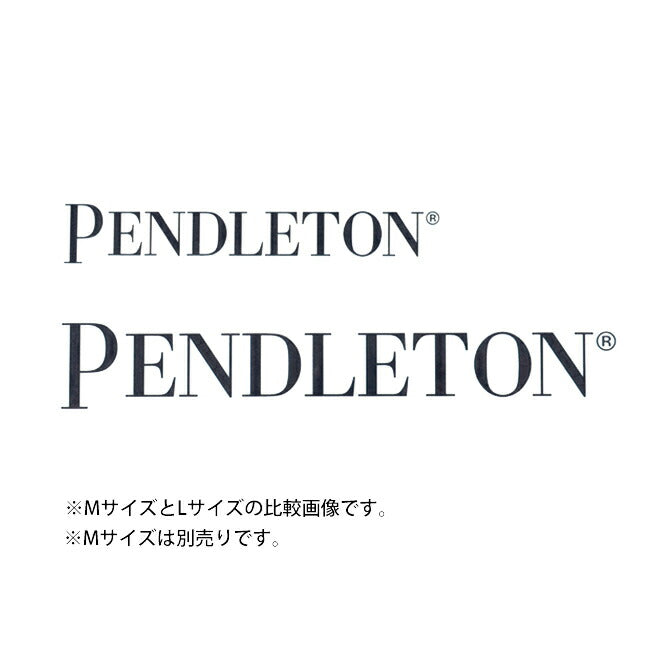 PENDLETON ペンドルトン DIE CUT LOGO STICKER L ダイカットロゴステッカーL PDT-000-223032