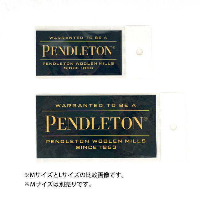 PENDLETON ペンドルトン LOGO STICKER L ロゴステッカーL PDT-000-223034