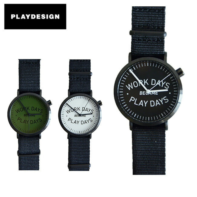 PLAYDESIGN プレイデザイン 腕時計 P01TIME WDBPD ANALOG PL-0005