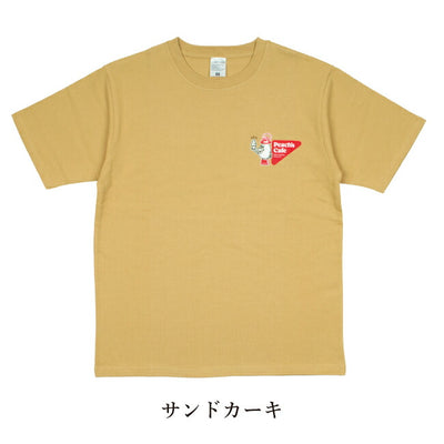 Peach's Cafe ピーチズカフェ フロントプリントTシャツ