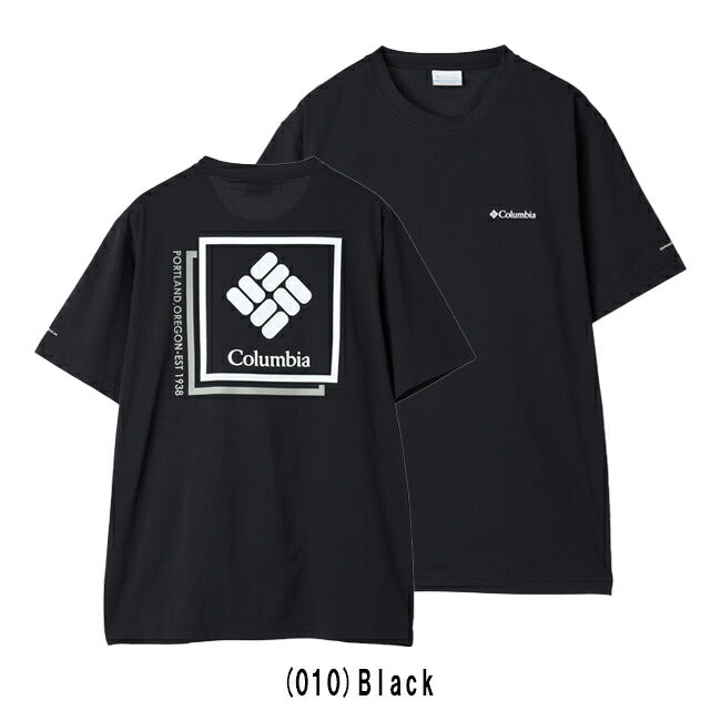 Columbia コロンビア ライトキャニオングラフィックショートスリーブTシャツ PM0630