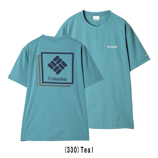 Columbia コロンビア ライトキャニオングラフィックショートスリーブTシャツ PM0630