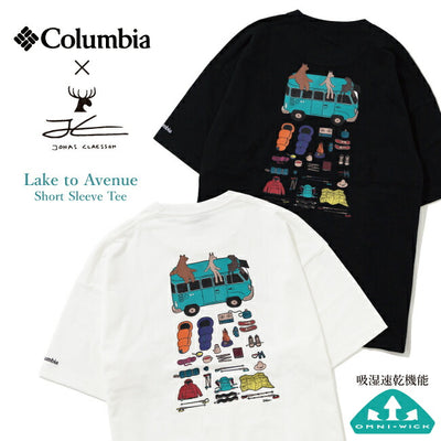 Columbia コロンビア×JONAS CLAESSON ジョナスクレアッソン Lake to Avenue Short Sleeve Tee PM1859