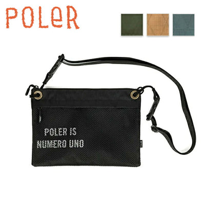 POLeR ポーラー X-CLOTH SACOCHE サコッシュ 241MCV-04 【メール便・代引き不可】