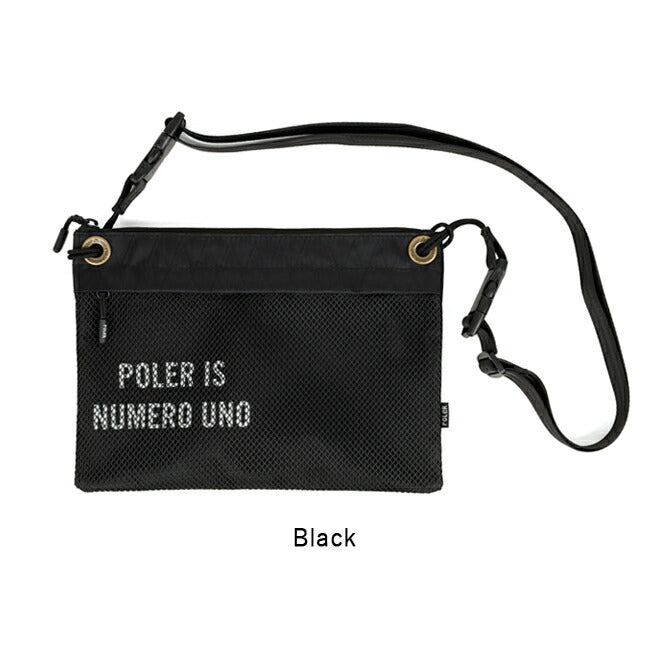 POLeR ポーラー X-CLOTH SACOCHE サコッシュ 241MCV-04 【メール便・代引き不可】