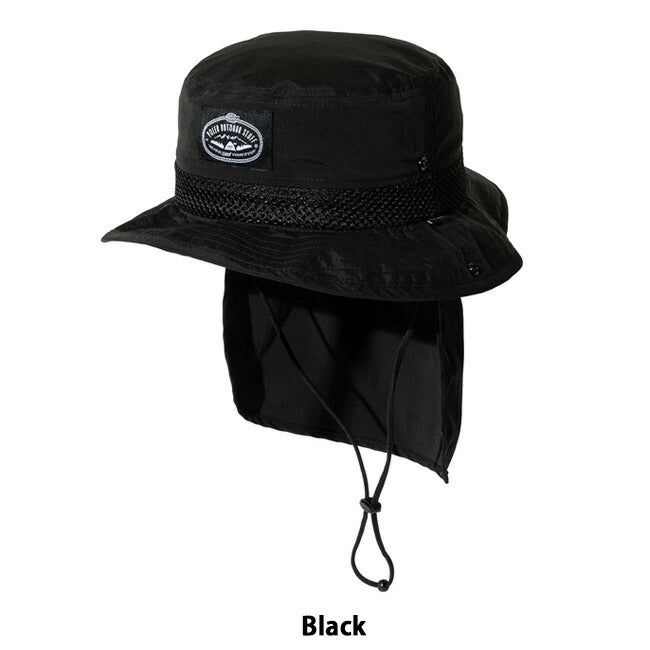 POLeR ポーラー 2WAY DRAW+SUNGUARD BRIM HAT 2ウェイドローサンガードブリムハット 251MCV0031