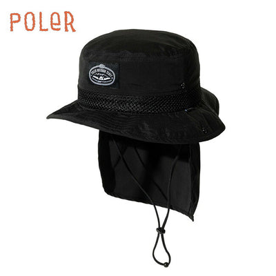 POLeR ポーラー 2WAY DRAW+SUNGUARD BRIM HAT 2ウェイドローサンガードブリムハット 251MCV0031