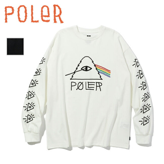 POLeR ポーラー PSYCHEDELIC RELAX FIT L/S TEE サイケデリックリラックスフィットロングスリーブティー 251MCV0080