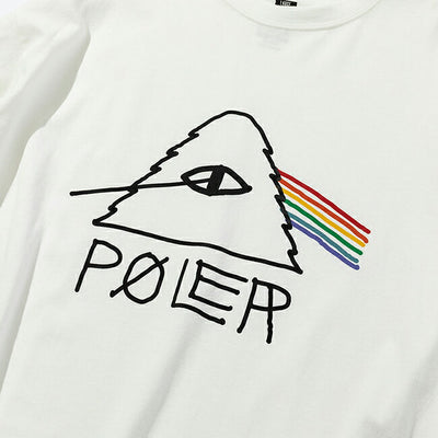 POLeR ポーラー PSYCHEDELIC RELAX FIT L/S TEE サイケデリックリラックスフィットロングスリーブティー 251MCV0080