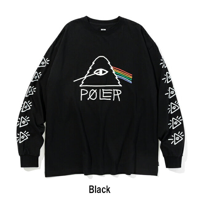 POLeR ポーラー PSYCHEDELIC RELAX FIT L/S TEE サイケデリックリラックスフィットロングスリーブティー 251MCV0080