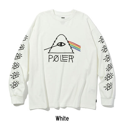 POLeR ポーラー PSYCHEDELIC RELAX FIT L/S TEE サイケデリックリラックスフィットロングスリーブティー 251MCV0080