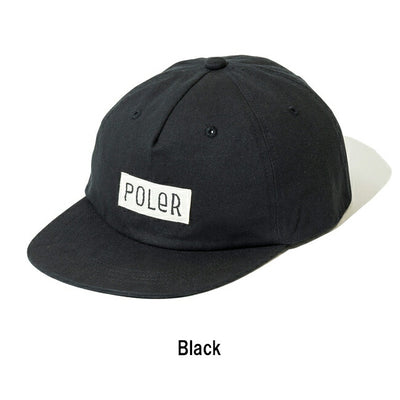 POLeR ポーラー FURRY FONT COTTON 6P CAP ファリーフォントコットン6Pキャップ 251MCV0087