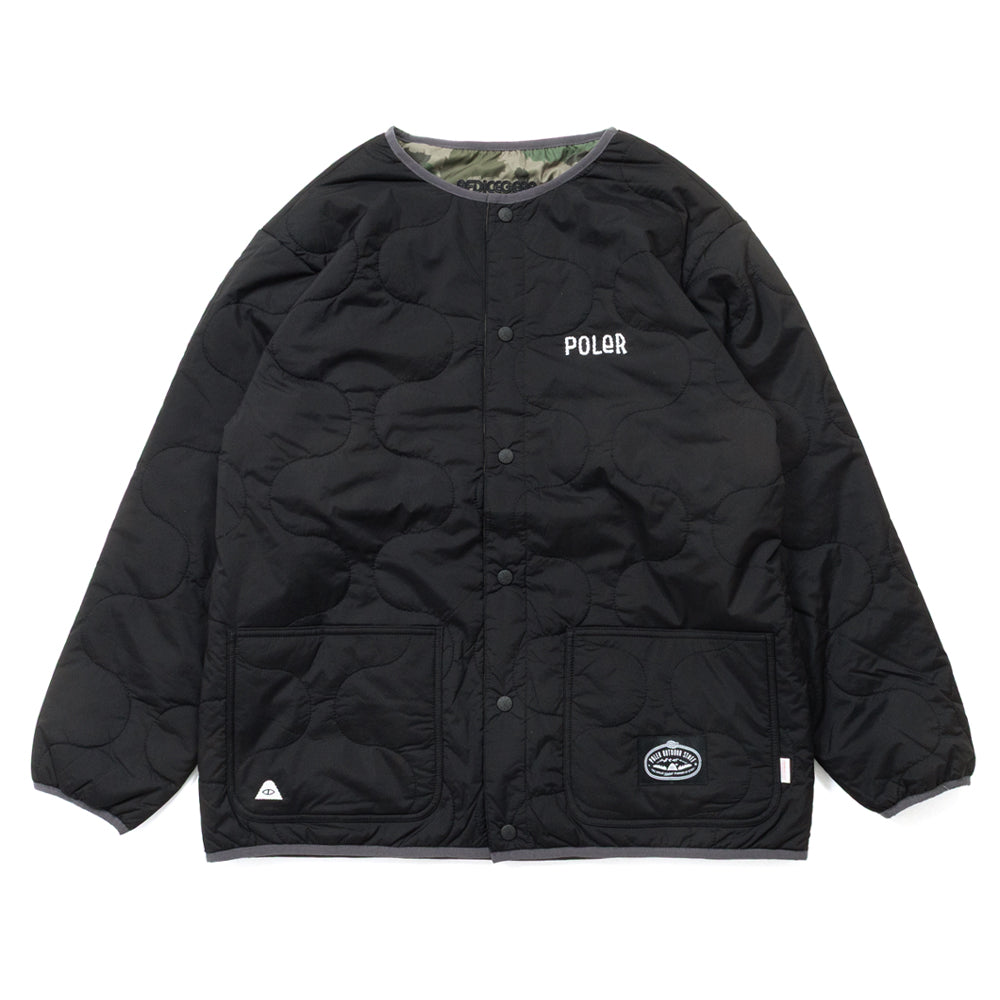 AFD×POLER REVERSIBLE QUILTED JACKET リバーシブルキルティッドジャケット 253MCV0004